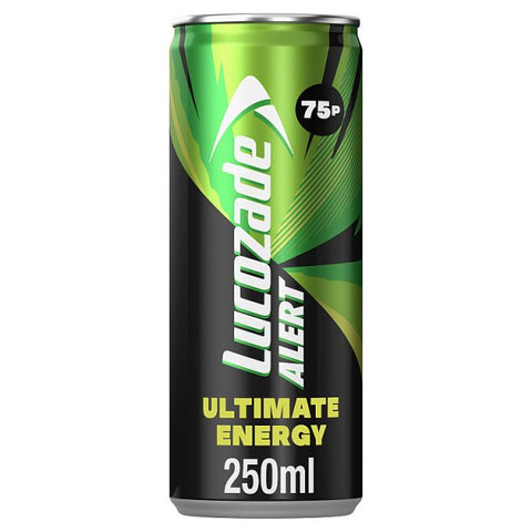 Lucozade Alert Ultimate Energy Drink 250ml (Pack of 24)