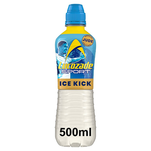 Lucozade Sport Drink Ice Kick Jude Bellingham Edition 500ml (Pack of 12)