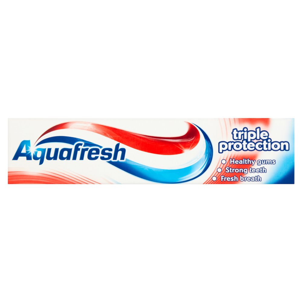 Aquafresh Toothpaste Triple Protection 100ml (Pack of 12)