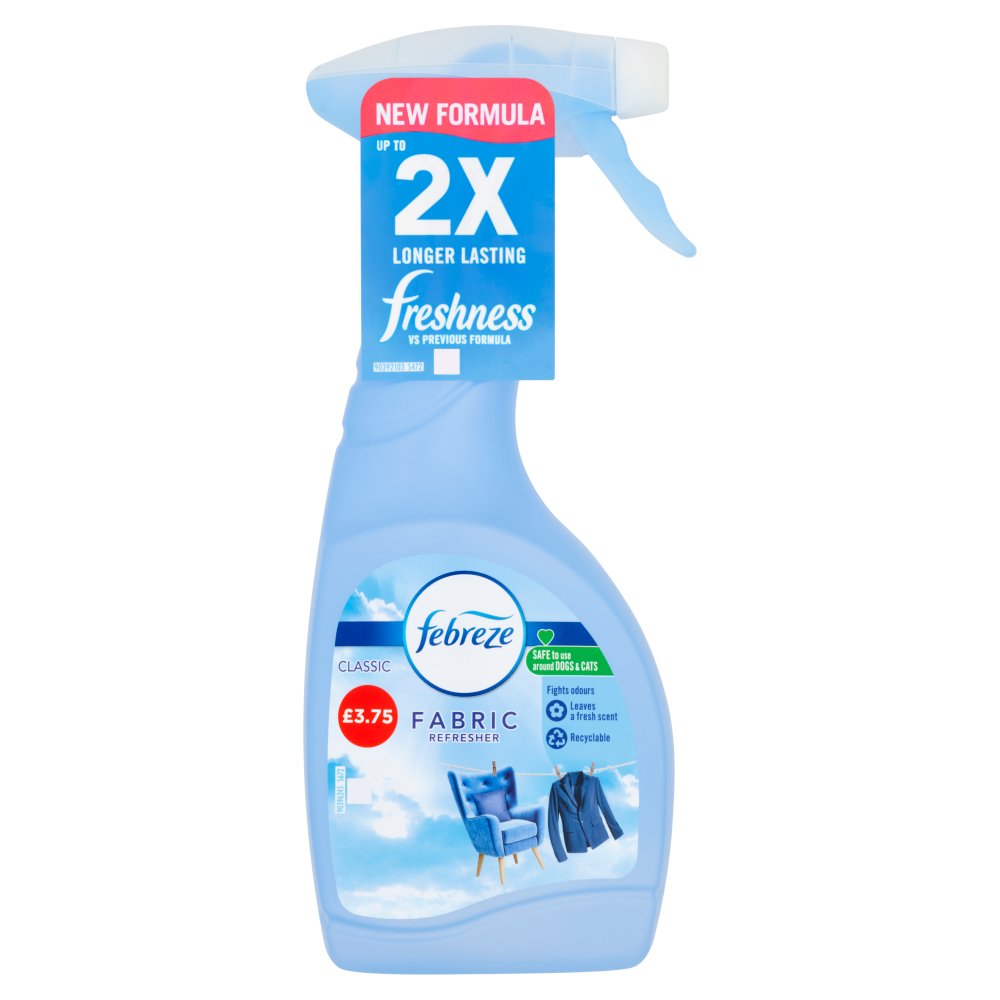 Febreze Classic Fabric Refresher 500ml(Pack of 8)