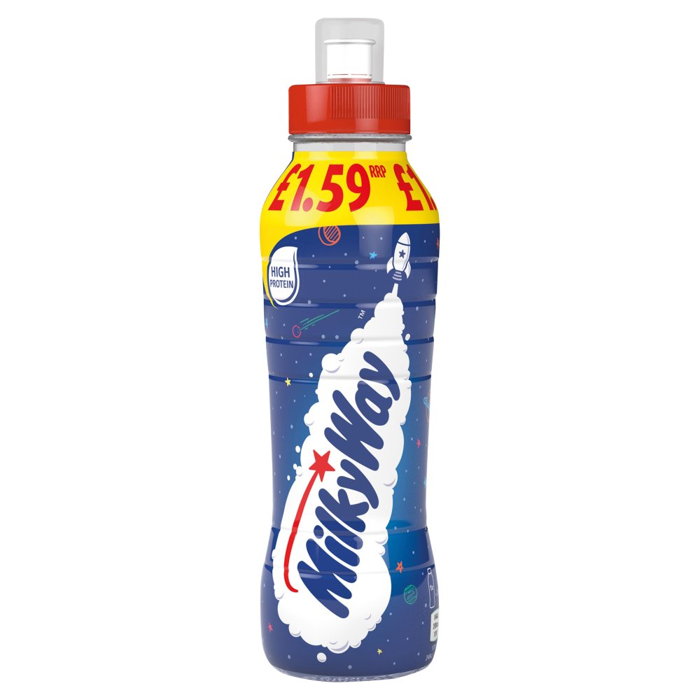 Milkyway Chocolate and malt vanilla flavour milk drink 350ml (pack of 8)