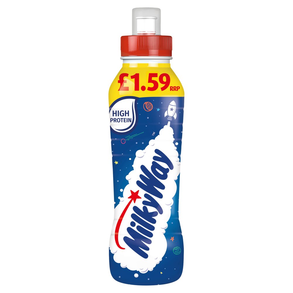 Milkyway Chocolate and malt vanilla flavour milk drink 350ml (pack of 8)