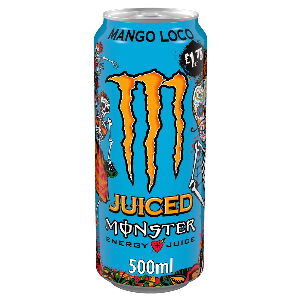 Monster Energy Drink Mango Loco 500ml (Pack of 12)