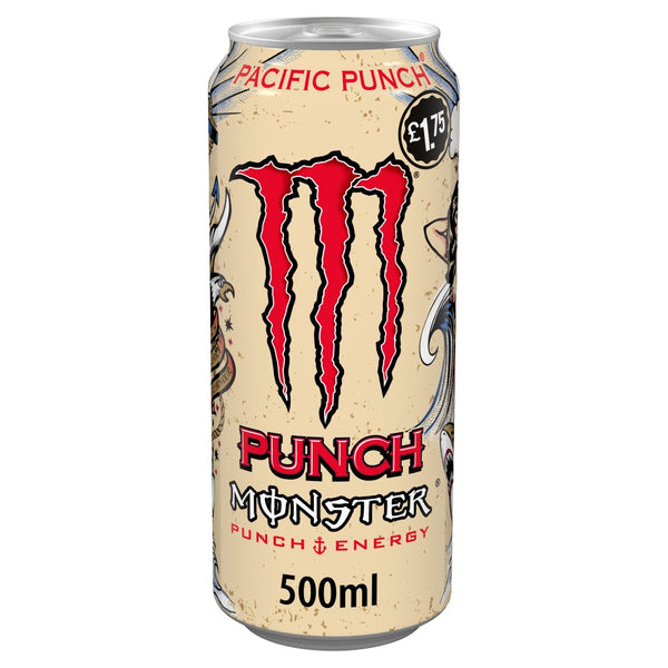 Monster Energy Drink Pacific Punch 500ml  (Pack of 12)