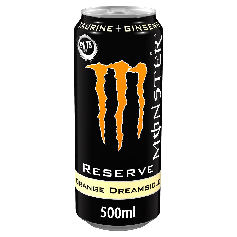 Monster Energy Drink Reserve Orange Dreamsicle 500ml (Pack of 12)