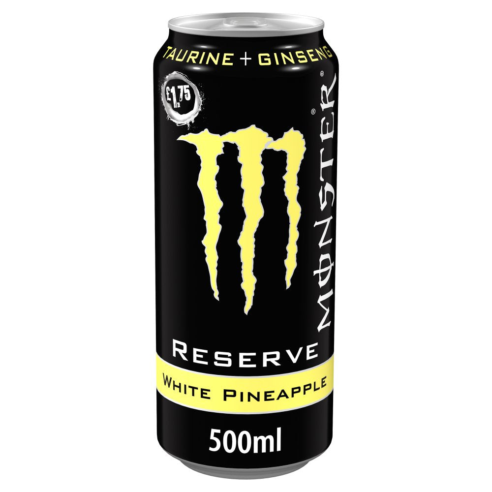 Monster Reserve White pineapple 500ml (Pack of 12)