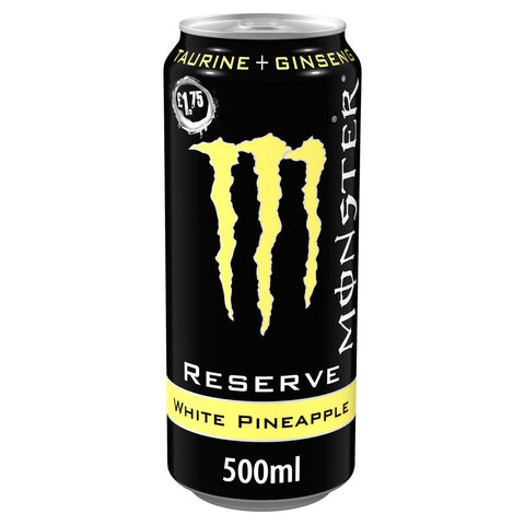 Monster Reserve White pineapple 500ml (Pack of 12)