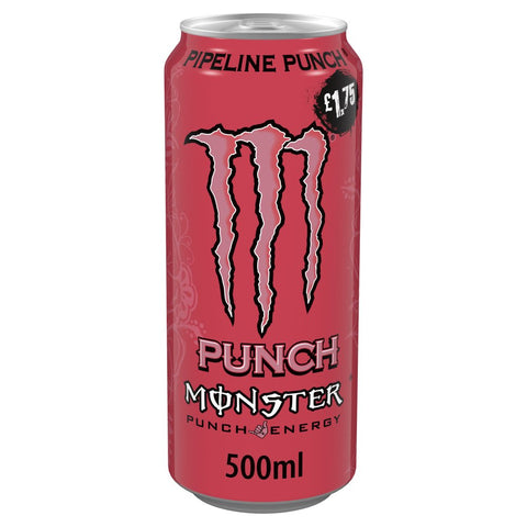 Monster Pipeline Punch Energy Drink 500ml (Pack of 12)