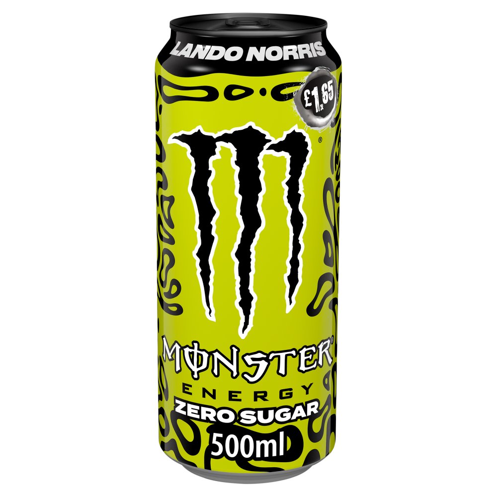 Monster Energy Drink Lando Norris Zero Sugar 500ml (Pack of 12)