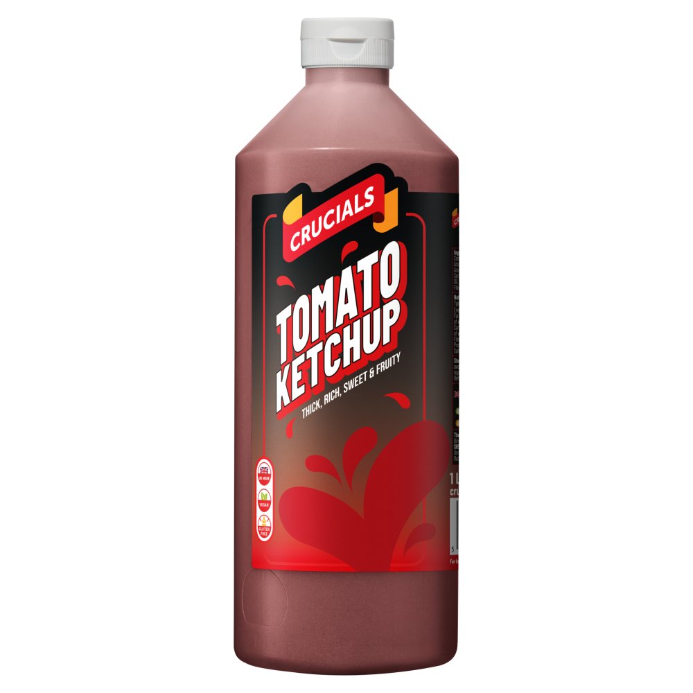 Crucials Tomato Ketchup 1 Litre (Pack of 10)