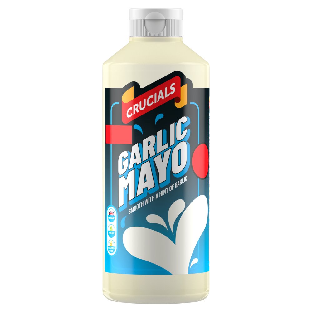 Crucials Garlic Mayo 500ml (Pack of 6)