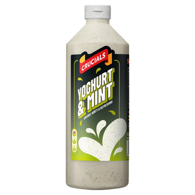 Crucials Yoghurt & Mint 1 Ltr (Pack of 10)