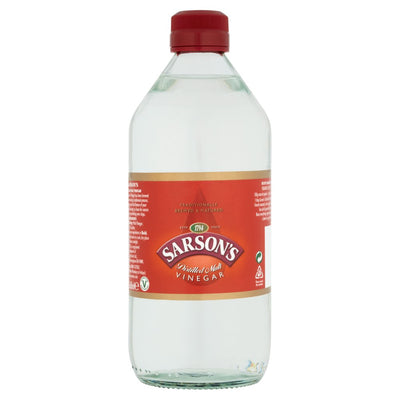 Sarson's Distilled Malt Vinegar 568ml (Pack of 12)