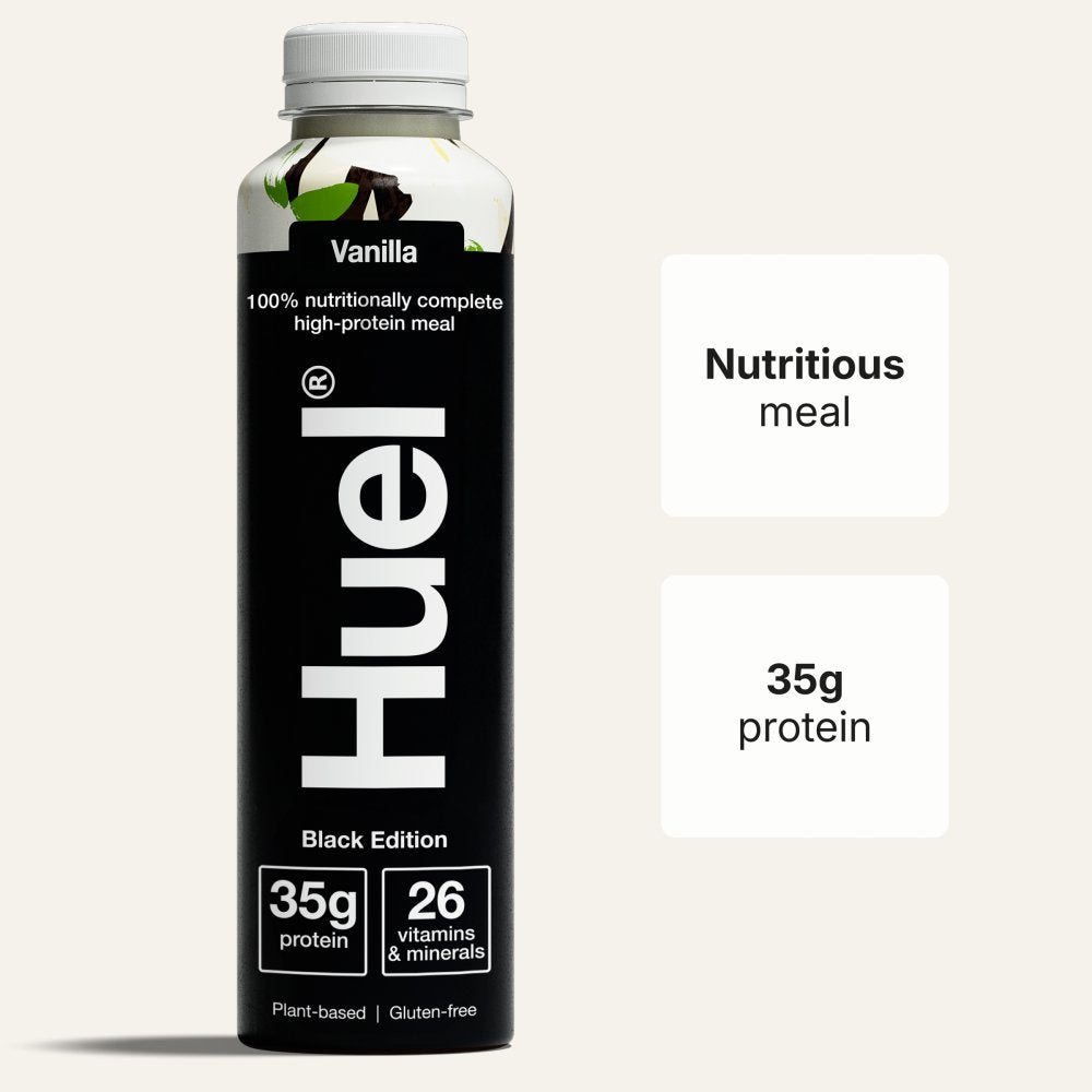 Huel Black Edition Vanilla 500ml (Pack of 8)