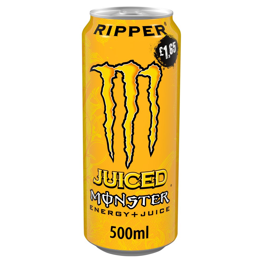 Monster Ripper Juiced Energy Drink 500ml (Pack of 12)