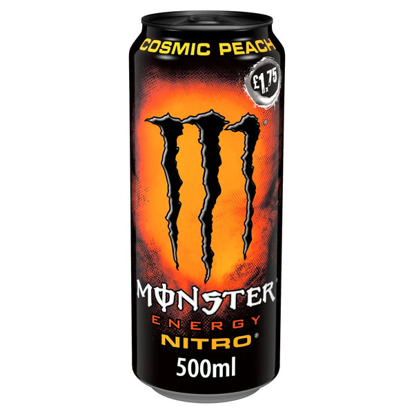 Monster Energy Drink Nitro Cosmic Peach 500ml (Pack of 12)