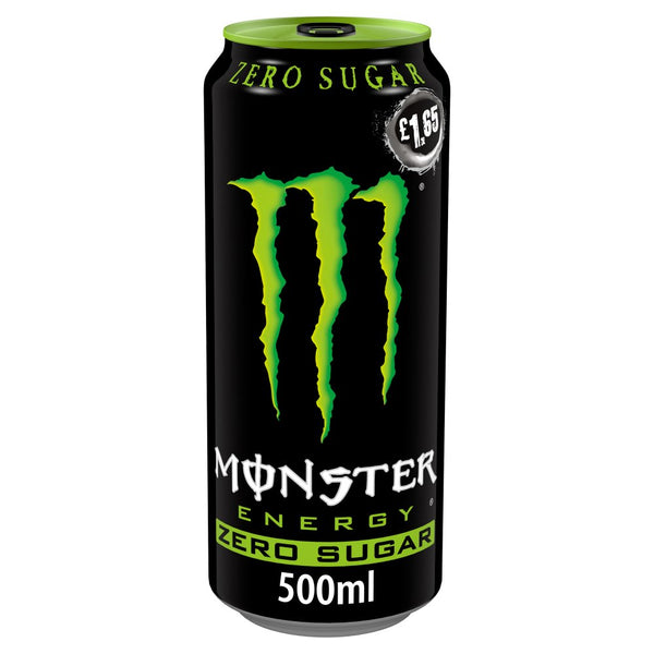Monster Zero Sugar Energy Drink 500ml (Pack of 12)