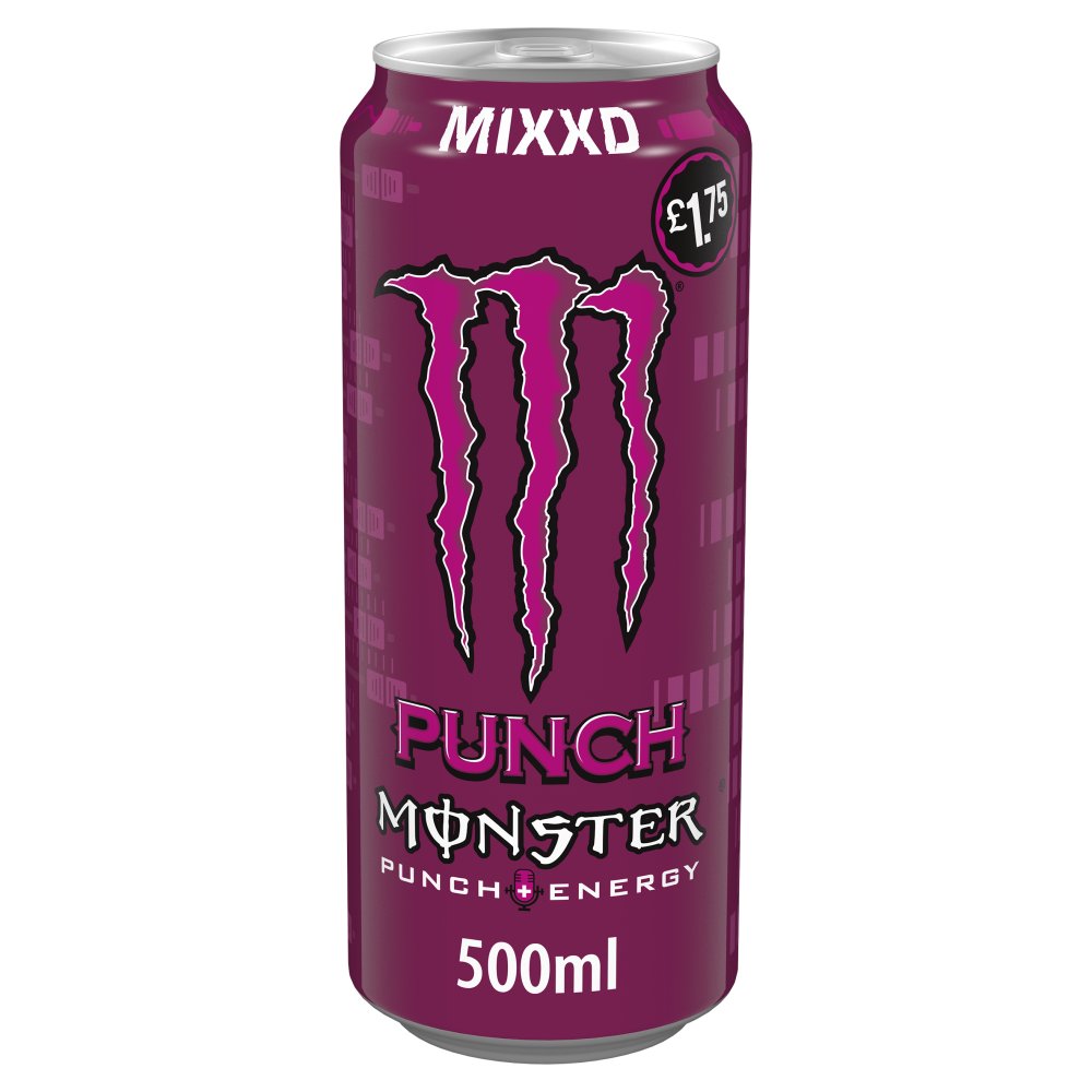 Monster Mxd Punch Energy Drink 500ml (Pack of 12)