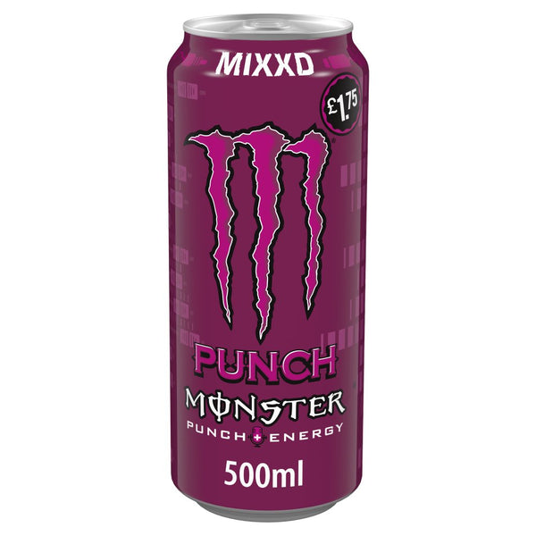 Monster Mxd Punch Energy Drink 500ml (Pack of 12)