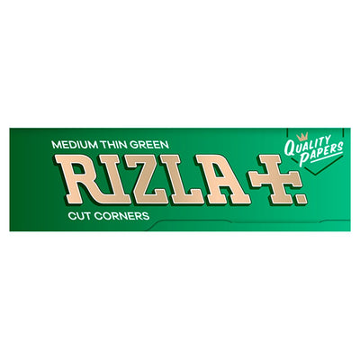 Rizla Regular Medium Thin Green 50 Rolling Papers Booklet (Pack of 100)