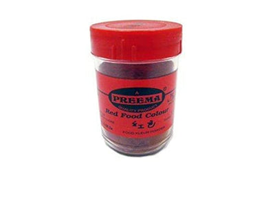 Preema Bright Red Colour  150g (Pack of 12)