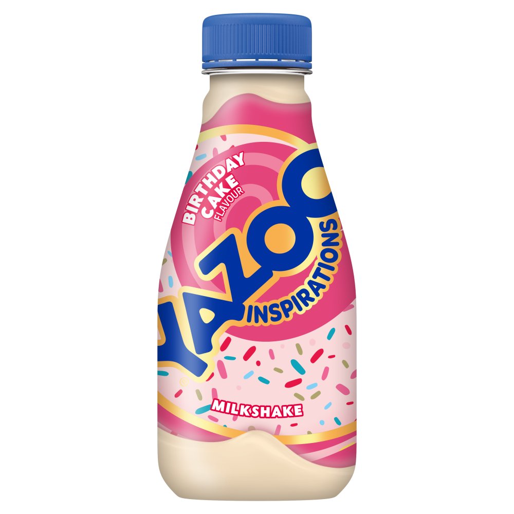 YAZOO Inspirations Birthday Cake Flavour Milkshake 300ml (Pack of 12)
