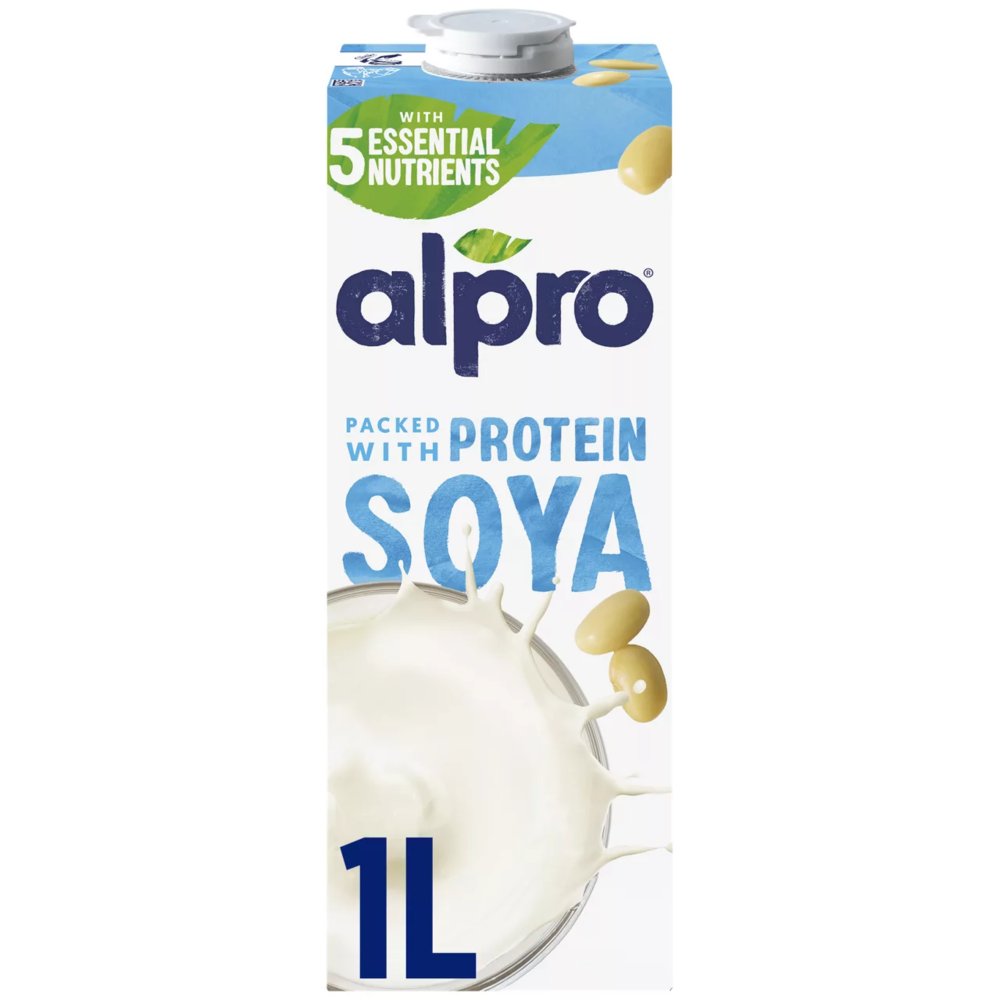 Alpro Soya Original Chilled Dairy Free Drink 1L (Pack of 1)