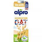 Alpro Oat Original Long Life Dairy Free Drink 1L (Pack of 8)