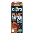 Alpro High Protein Soya Chocolate Long Life Dairy Free Drink 1L (Pack of 1)