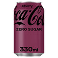Coca-Cola Zero Sugar Cherry 330ml (Pack of 24)