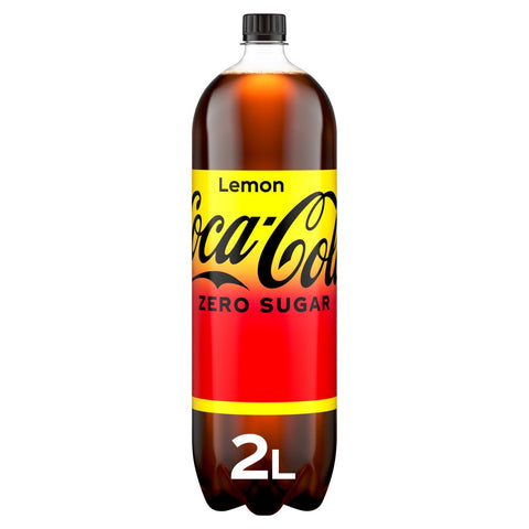 Coca-Cola ZERO SUGAR Lemon 2L (Pack of 6)