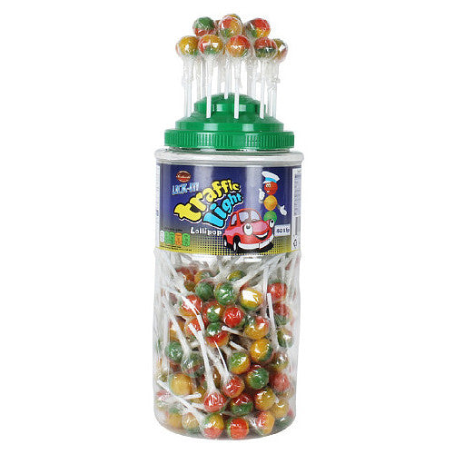 Lick It Traffic Light Lolly (Pack of 150)