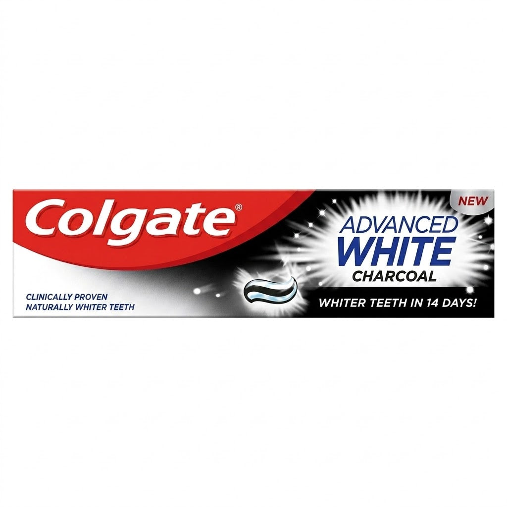 Colgate Advanced Whitening Charcoal 75ml (Pack of 6)