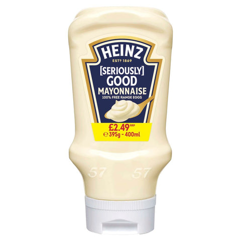 Heinz [Seriously] Good Mayonnaise 395g (Pack of 6)