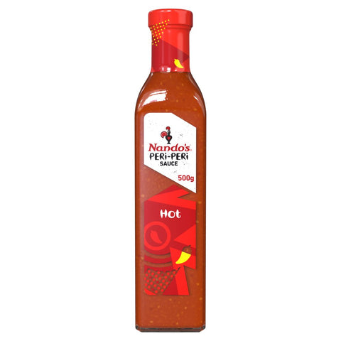 Nando's Hot Peri-Peri Sauce 500g (Pack of 1)