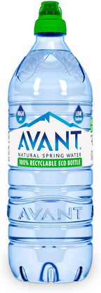 Avant Natural Mineral Water Sportscap 1 Ltr (Pack of 6)