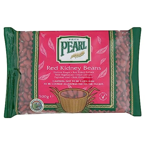 White Pearl Red Kidney Beans 500g (Pack of 12)