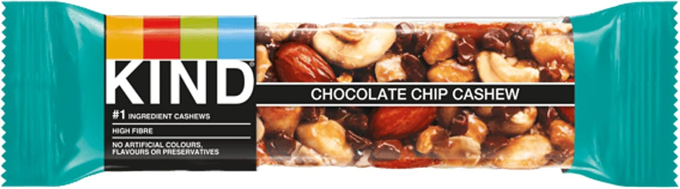 KIND Chocolate Chip Cashew Bar 40g (Pack of 12)