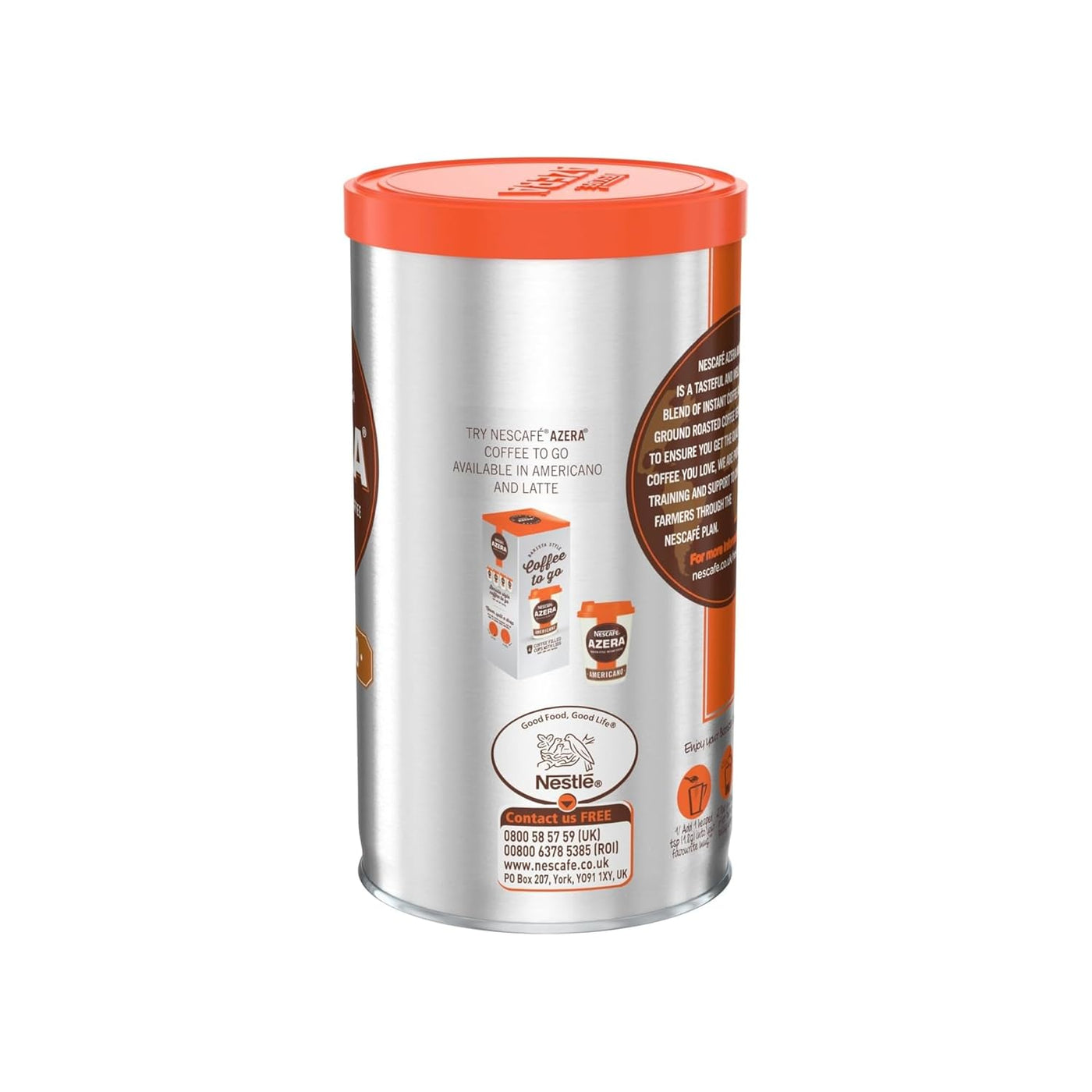 Nescafe Azera Americano Instant Coffee 75g (Pack of 6)