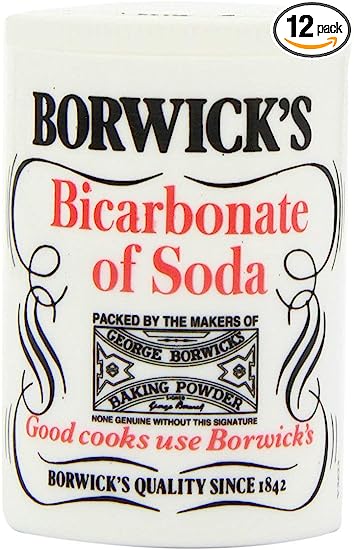 Borwick's Bicarbonate of Soda 100g (Pack of 12)