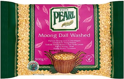 White Pearl Moong Dal Washed 500g (Pack of 12)