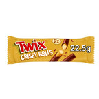 Twix Chocolate & Caramel Crispy Rolls 22.5g (Pack of 24)