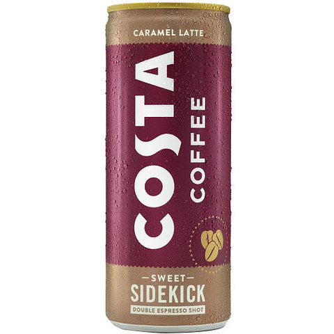 Costa Coffee Caramel Latte 250ml (Pack of 12)