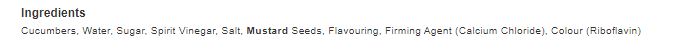Mrs Elswood Burger Gherkins 670g (Pack of 6)