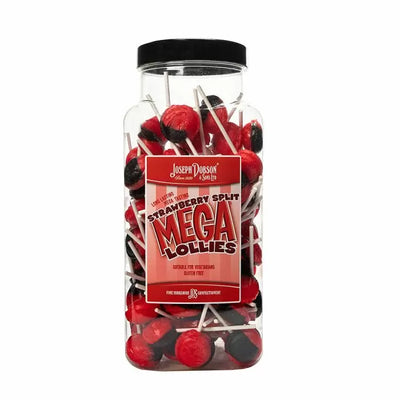 Dobsons Strawberry Split Mega Lollies 1.9kg (Pack of 1)