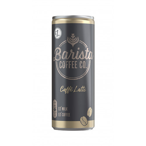 Barista Coffee Co. Caffe Latte 250ml (Pack of 12)