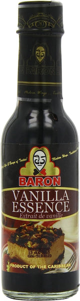 Baron Vanilla Essence 155ml (Pack of 6)