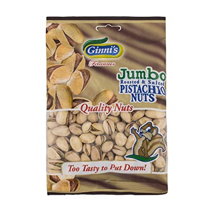 Ginni Roasted Salted Pistachio 150g (Pack of 1)
