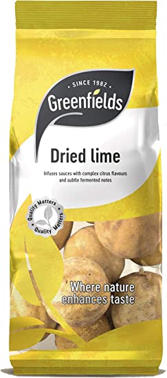 Greenfields Dried Lime 60g (Pack of 6)