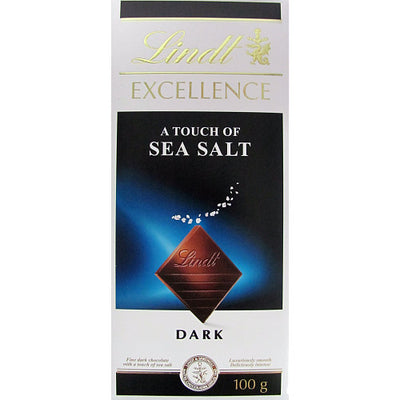 Lindt Excellence Dark Orange Chocolate Bar 100g (Pack of 20)